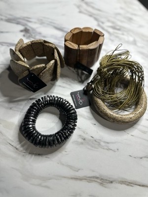 Bohemian Jewelry bundle Mia Inspiration Women's Necklace + 3 bracelets Handmade