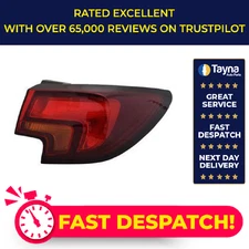 Rear Light Lamp fits OPEL ASTRA K 1.4 Right 15 to 22 Back Apec Quality New