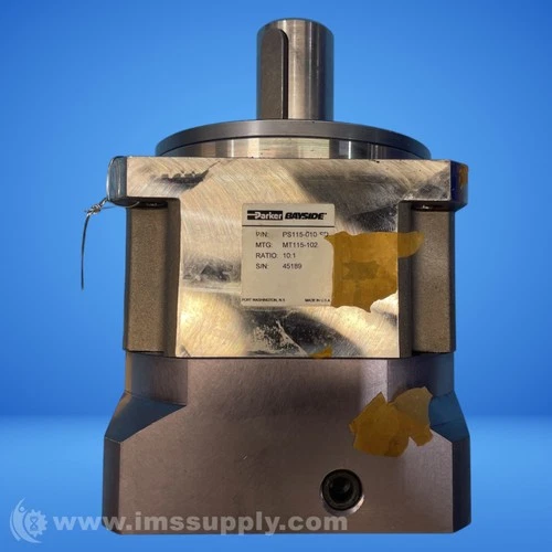 Parker PS115-010-SD Bayside Gear Head MT115-102 Ratio 10:1 FNIP
