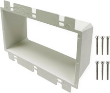 IMBA‑BE3 (UL Listed) 3‑Gang Non‑Metallic Electrical Power Outlet Box Extender