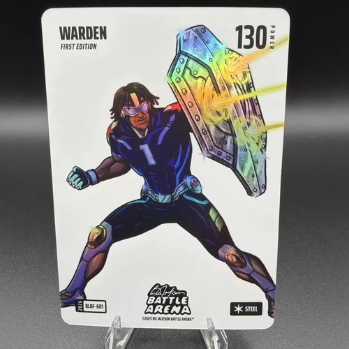 2026 Bo Jackson Battle Arena Warden Blizzard Battlefoil Steel BLBF-601