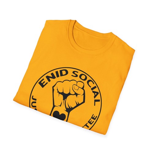 Unisex Softstyle T-Shirt — Enid Social Justice Committee, Action for Justice - Picture 26 of 56