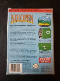 NES Open Tournament Golf - Nintendo NES Boxed No Manual