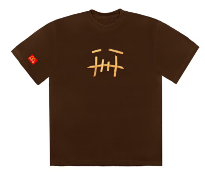 Travis Scott Cactus Jack x McDonalds Fry T-Shirt Brown (CJMD Travis Scott Cactus Jack x McDonalds Fry T-Shirt Brown (CJMD