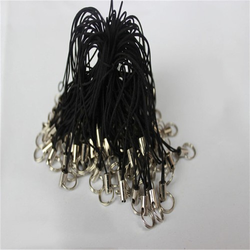 100 Pcs Mobile Phone Strap Keychain Charms Cell Phone Lanyard Wrist Strap Phone - Photo 3 sur 11