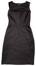 Alfani Sheath in Black Sleeveless Side Zip Stretch Dress 2P