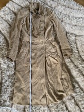 Burberry Women Jacket Trench Coat Overcoat Size 36