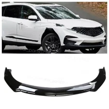 For Acura RDX 2010-2023 Glossy Black Front Bumper Lip Spoiler Splitter Body Kits