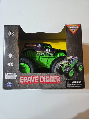 2024 MONSTER JAM SERIES MONSTER TRUCK -  GRAVE DIGGER 1:24 LIGHTS & SOUND