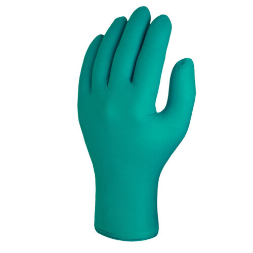 SKYTEC TEAL Single Use Nitrile Gloves Powder Free (BOX 100) - Picture 1 of 7
