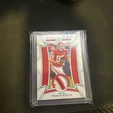 2022 National Treasures Century Materials Emerald Travis Kelce /5