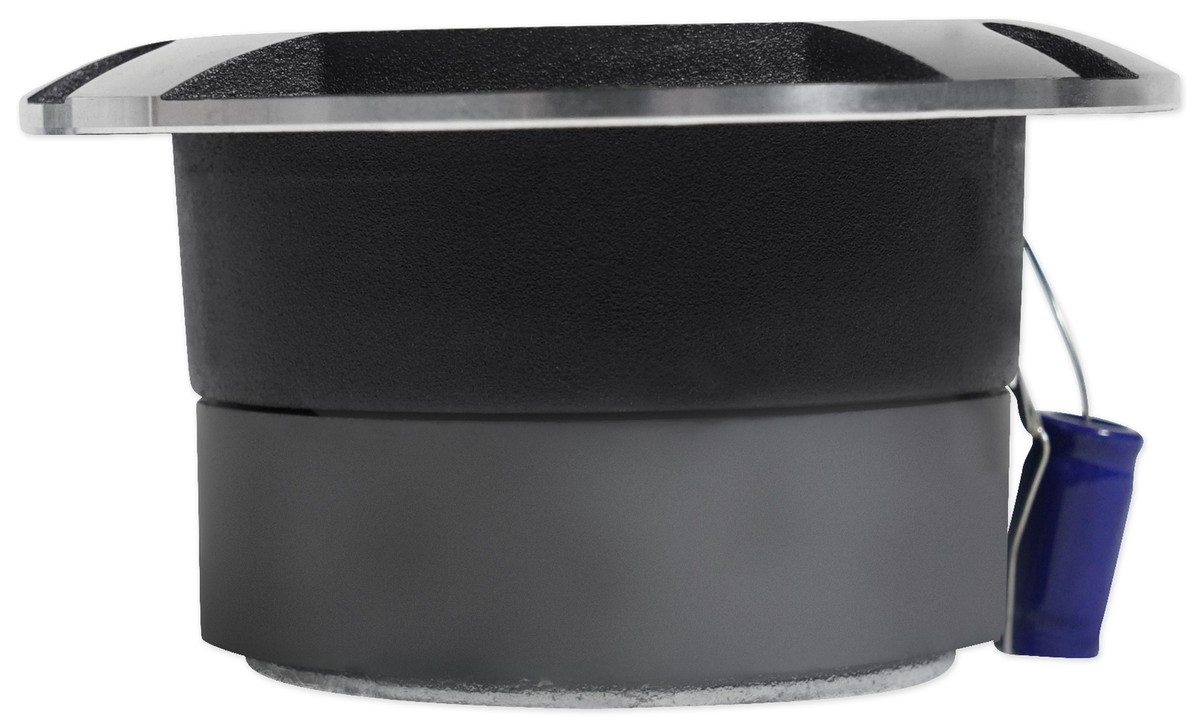 Rockville RT5 Aluminum Tweeter Pair, 2.8", 120W, 4 Ohms, Titanium - Foto 3