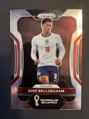 2022 Panini Prizm World Cup JUDE BELLINGHAM Chrome Base, England  󠁧󠁢󠁥󠁮󠁧󠁿