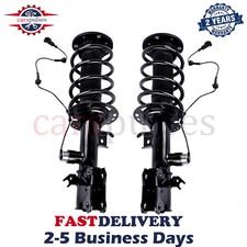 Pair Front Left Right Shock Struts Assys w/Electronic For Lincoln MKX 2016-2018