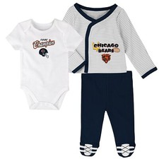 Infant Chicago Bears Future Champs 3-Piece Pants Set