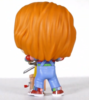 Funko POP! Movies: Child´s Play 3 - Chucky Half Face Battle Damage Exclusive 798 - View #7