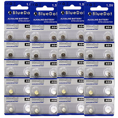 #ad 40 AG4 377 377A LR626 SR66 1.5 Volt Alkaline Button Cell Watch Battery USA SHIP $6.99