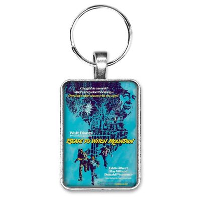 Escape To Witch Mountain Movie Poster Pendant Key Ring or Necklace Jewelry