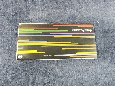 MTA New York City Transit - Subway & Rail System/Line Map NYC February 2016 u-1H