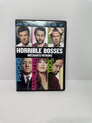 Horrible Bosses (DVD, 2011, Canadian)- Good Condition- Region 1