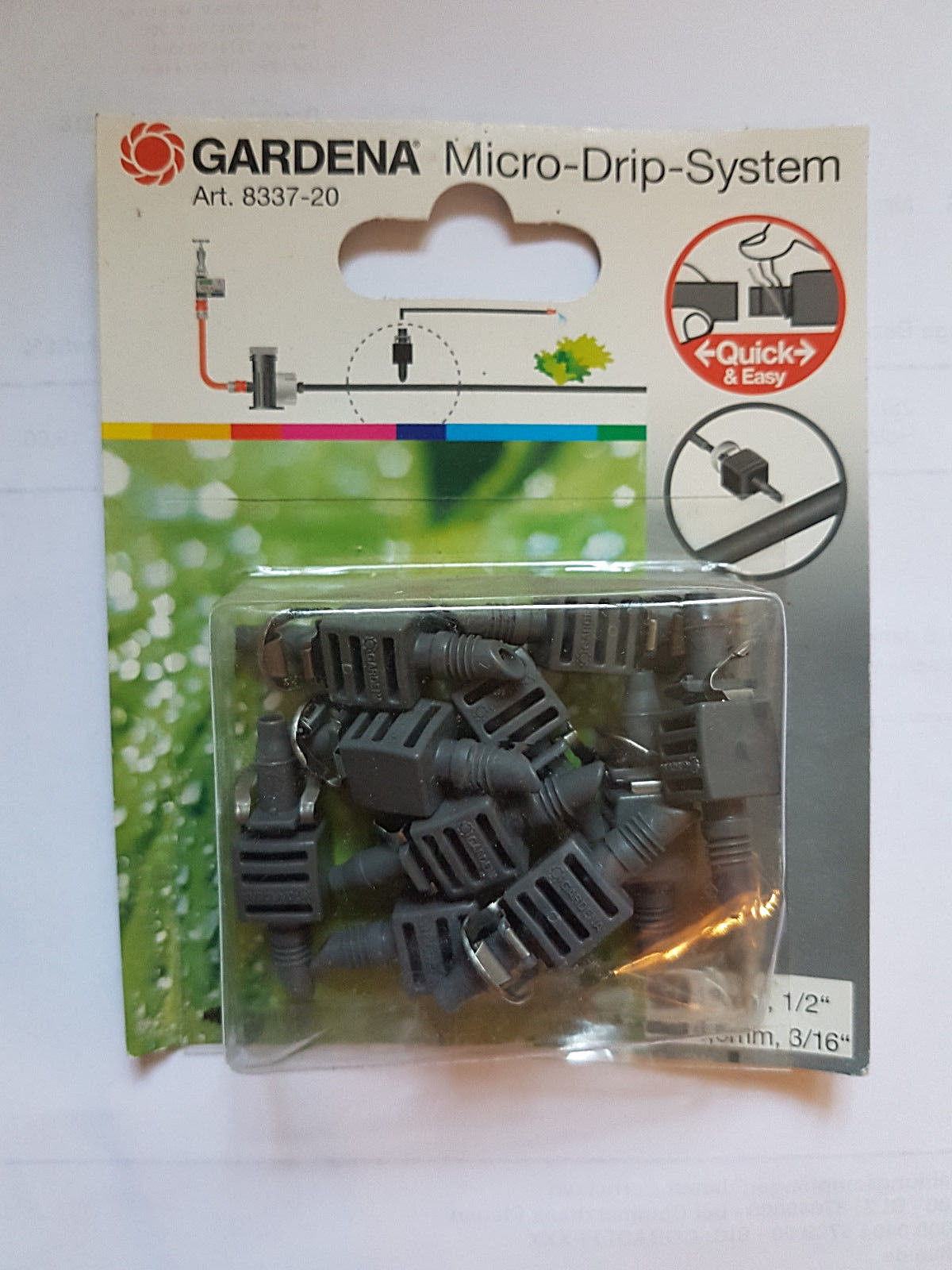 Gardena MicroDripSystem Düsen Tropfer Regner Verbinder Zubehör