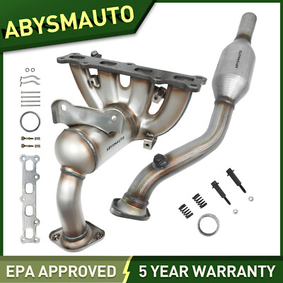 #ad Front amp; Rear Catalytic Converter For 2007 2017 Jeep Compass Jeep Patriot 2.4L $251.99