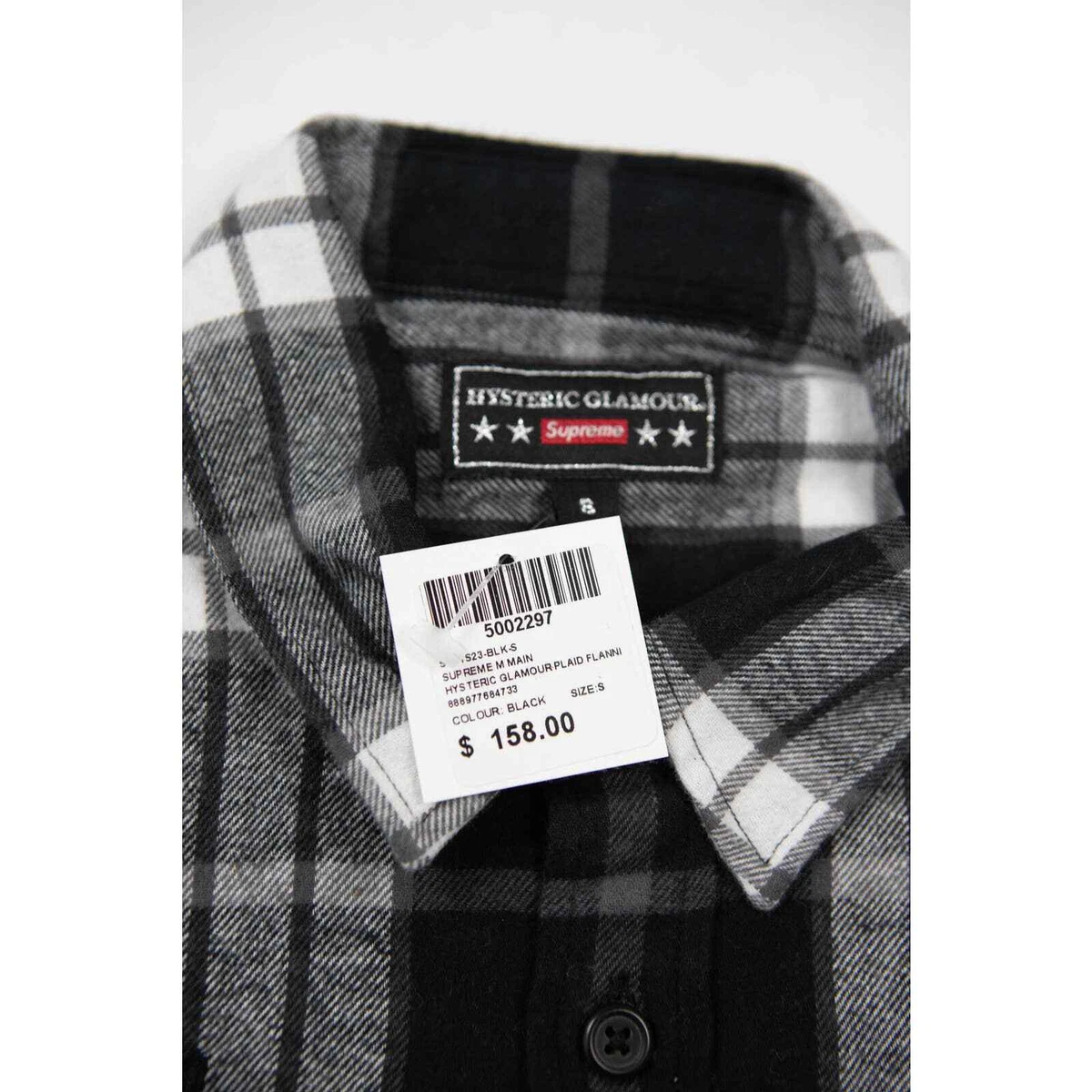 Supreme HYSTERIC GLAMOUR Plaid Flannel Shirt | eBay