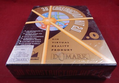 Amiga: 3D Construction Kit 2.0 - Domark Group 1992 *new*