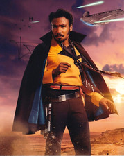 DONALD GLOVER signed autograph 20x25cm STAR WARS in person autograph LANDO ACOA