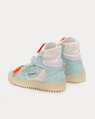 Size 12 - Off-White Off-Court 3.0 High White/Mint WITH BOX+DUSTBAG