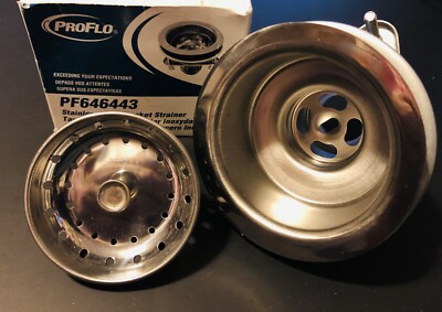 Stainless Steel Basket Strainer 3 in Part #PF646443 by PROFLO