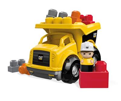 Mattel Mega Bloks First Builders CND88 CAT Kipplaster