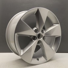 JAGUAR E PACE 18" STYLE 5048 SILVER ALLOY WHEEL RIM OEM J9C5435 GENUINE X1