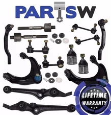 16 Pc Front & Rear Suspension Kit for Acura CL/TL & Honda Accord Control Arms