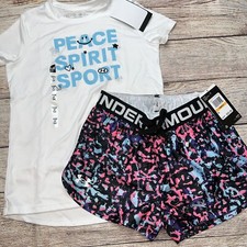 Under Armour Youth Peace Spirit Sport Athletic Outfit Set NEW