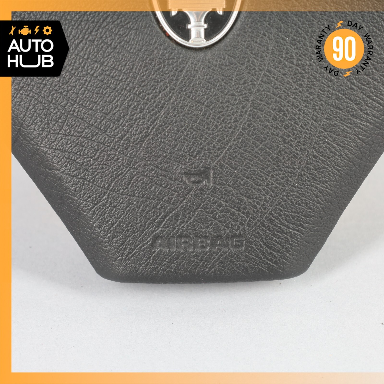 08-19 Maserati GranTurismo S M145 Steering Wheel Air Bag Airbag Black OEM 61k
