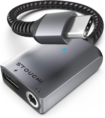 USB C Adapter HiFi Audio 30W Schnellladen kompatibel iPhone Samsung Typ C
