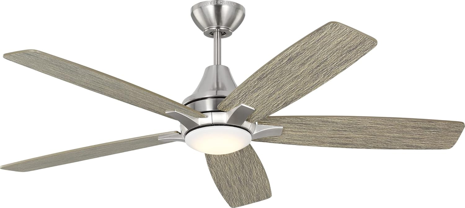 Lowden 52 Inch Damp Rated Ceiling Fan with LED Light Kit and Remote