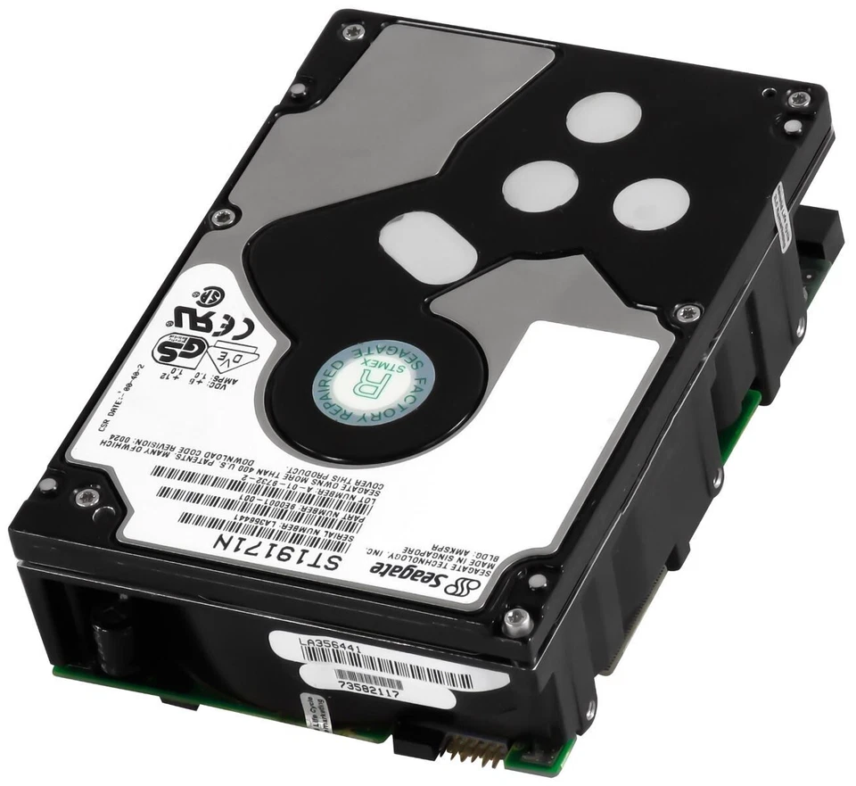 Seagate barracuda ST19171N 9E0001-001 9.1GB 7200U/Min 50pin 512KB SCSI 3.5 " Af - Image 2 of 3