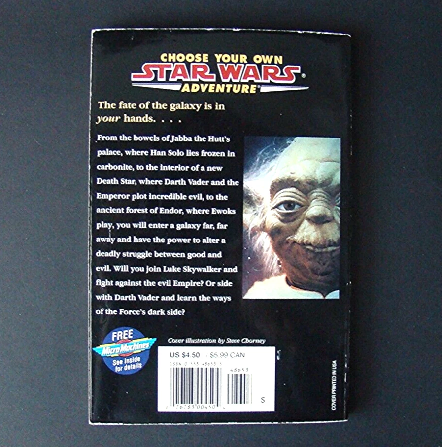 Elige tu propia aventura de Star Wars El Retorno del Jedi Christopher Golden CYOA Foto 2 de 2