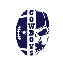 Dallas Cowboys Vinyl Decal Sticker -Multiple Colors Sizes- FREE SHIPPING