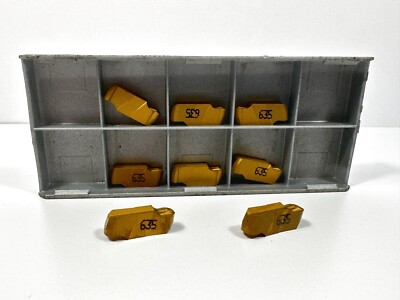 ISCAR GIFI 5.00E-2.50 New Carbide Inserts 6400299 Grade IC635 8pcs