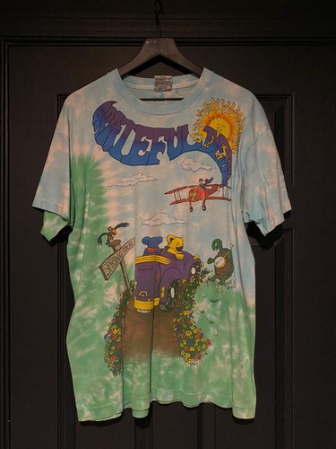 GRATEFUL DEAD SPIRAL TRIPPY BEARS TIE DYE T SHIRT S M L XL 2X Garcia,Wier,Lesh E