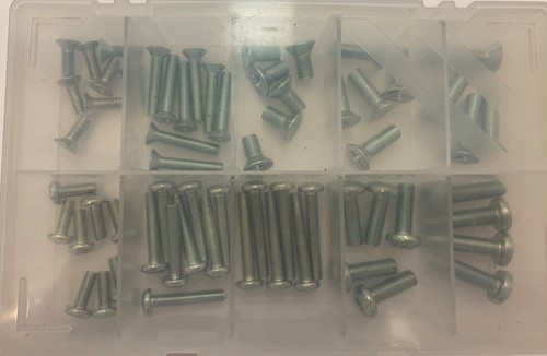 Assorted Steel Machine Screw UNF Pozi Phillips Pan and Countersink Head - Picture 2 of 2