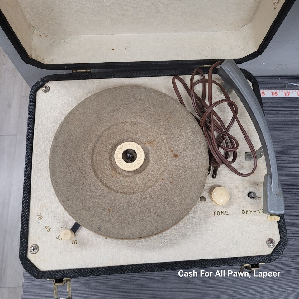 Truetone D5888 TwoSpeaker HiFi Record Player asis parts READ eBay