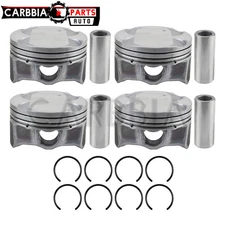 Standard size Complete Piston Set Fits For 2011-2016 Kia Forte 1.8L L4 DOHC 16v