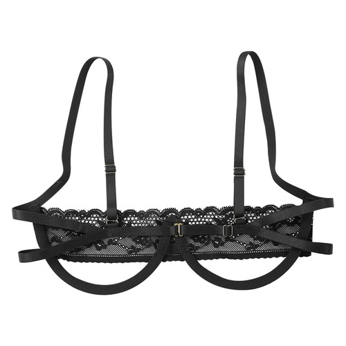 Soutien gorge femme soutien gorge push up lingerie adulte érotique dentelle réglable - Photo 17/43