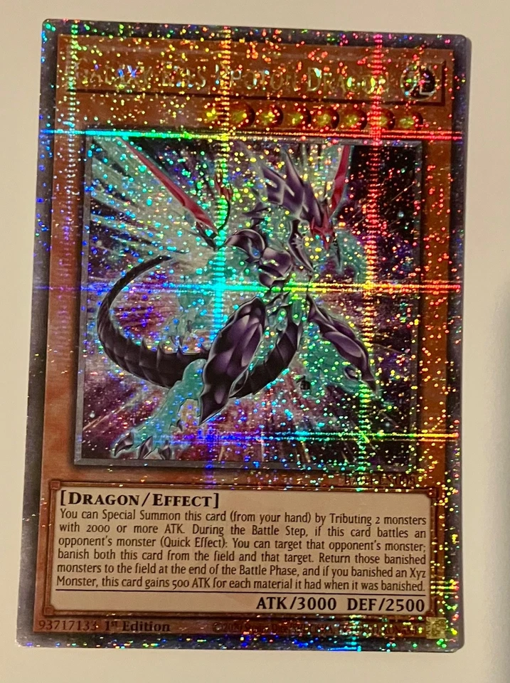 Galaxy-Eyes Photon Dragon Quarter Century Prismatic Secret Rare YuGiOh 25th🔥 - Image 3 of 4