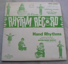 Finger & Hand Exerciser RECORD Rhythm Record by Le Crone  RRC-2203   VINTAGE 10"