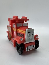 Thomas Friends Wooden Railway Fiery Flynn Train Fire Truck Tank Car Wood